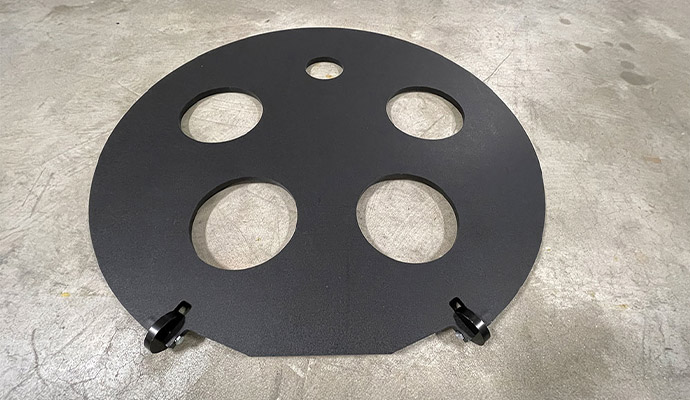 Circular bore spacer